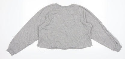 Pull&Bear Womens Grey   Pullover Jumper Size XS