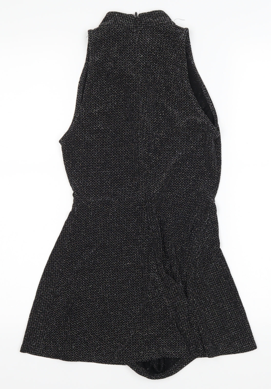 Topshop Womens Black   Playsuit One-Piece Size 6