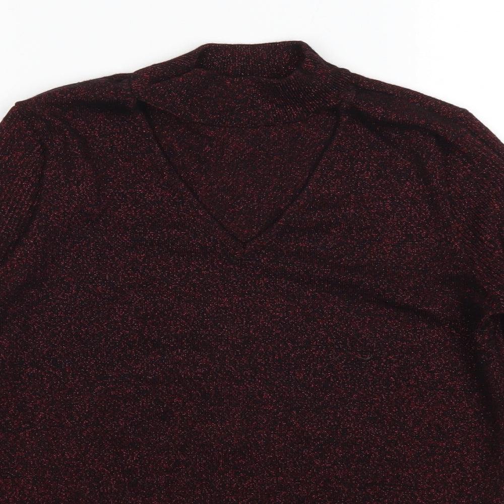 dunnes Womens Red   Pullover Jumper Size S