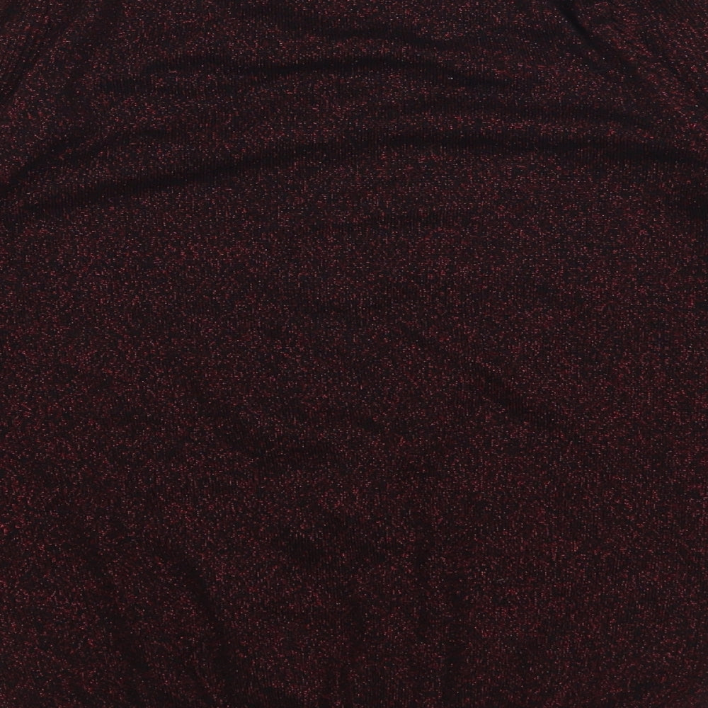 dunnes Womens Red   Pullover Jumper Size S