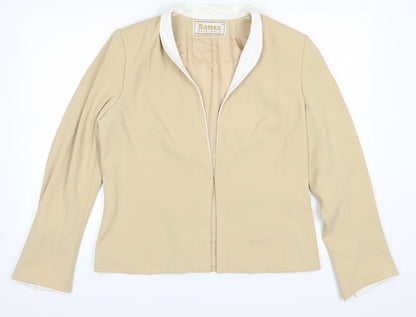 Roman Originals Womens Beige   Jacket Blazer Size 14