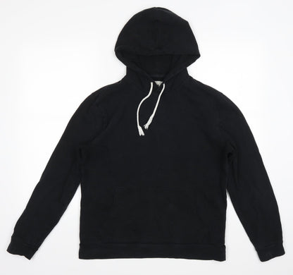Womens UK Size M ASOS Black Pullover Hoodie