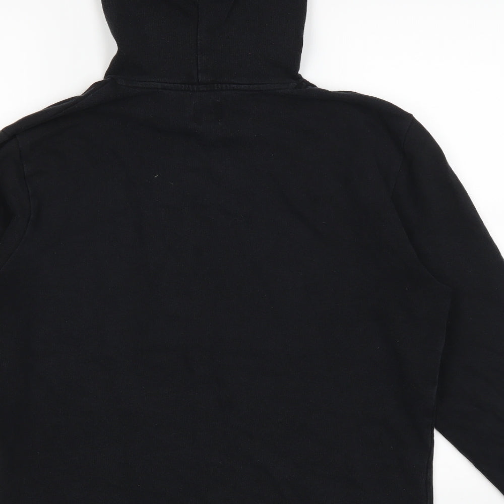 Womens UK Size M ASOS Black Pullover Hoodie
