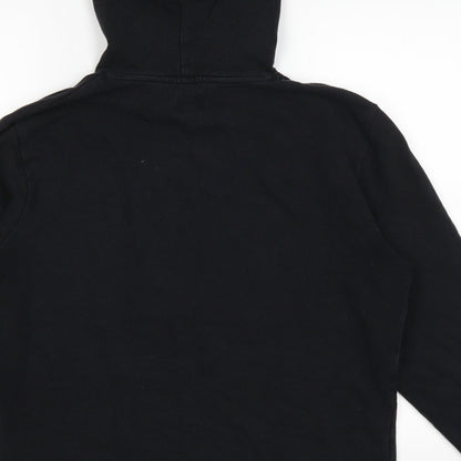 Womens UK Size M ASOS Black Pullover Hoodie