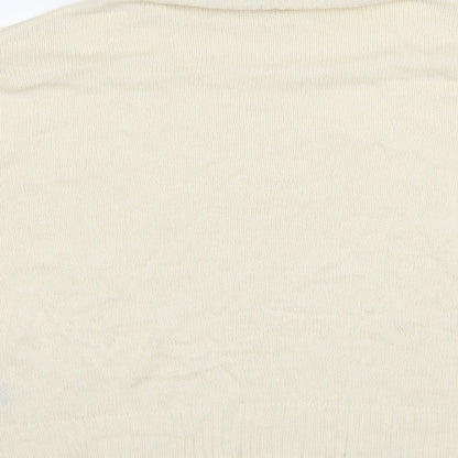 Brave Soul Womens Ivory   Pullover Jumper Size L