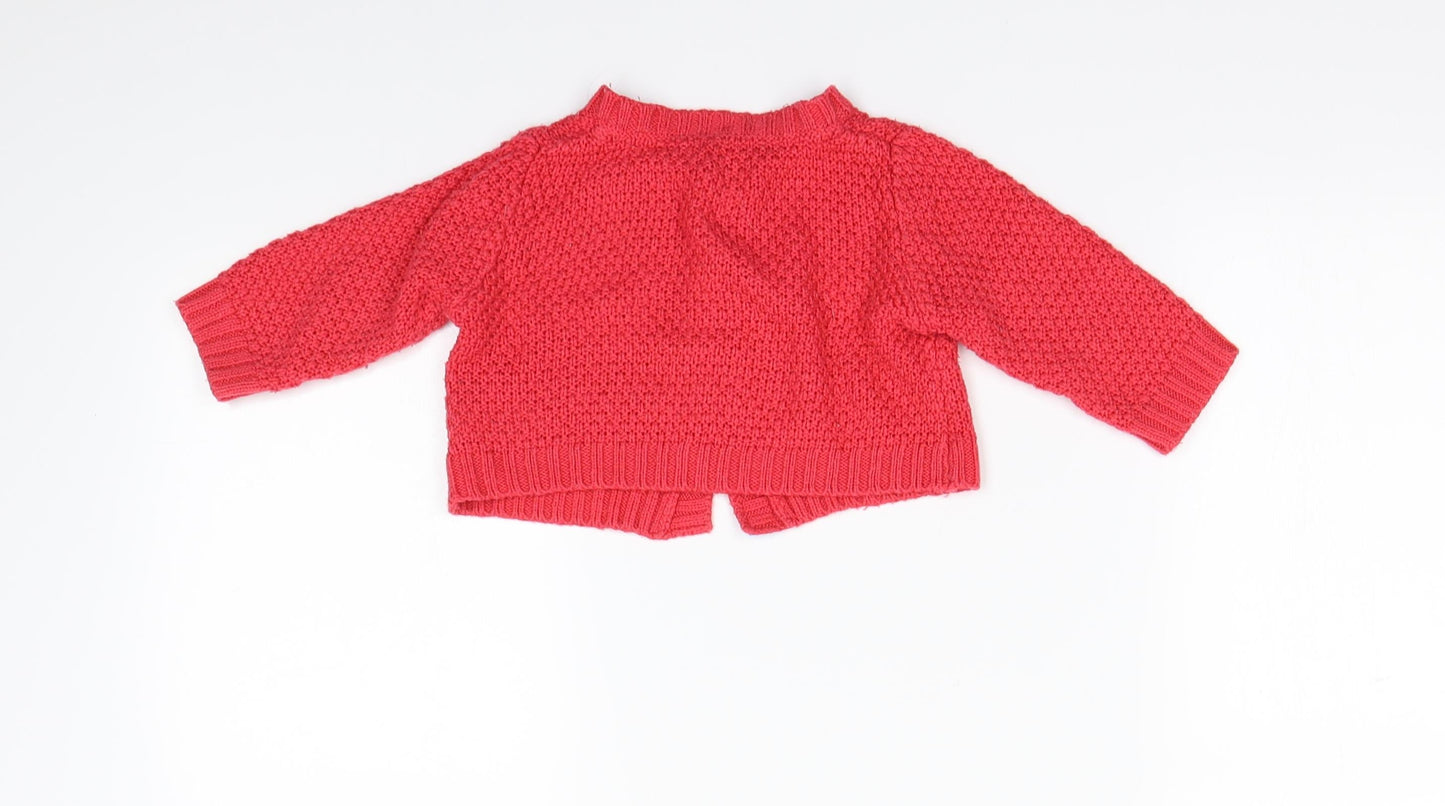 george  Girls Pink   Cardigan Jumper Size 3-6 Months  - Minnie mouse