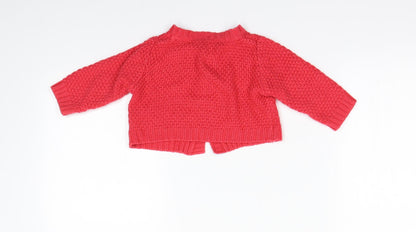george  Girls Pink   Cardigan Jumper Size 3-6 Months  - Minnie mouse