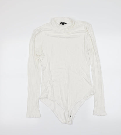 Ambience Womens White   Basic T-Shirt Size L