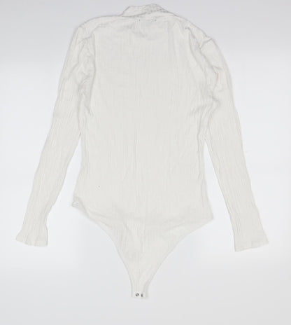 Ambience Womens White   Basic T-Shirt Size L