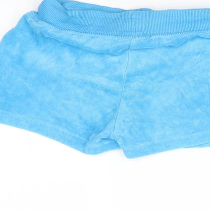 YD Girls Blue   Cut-Off Shorts Size 10 Years