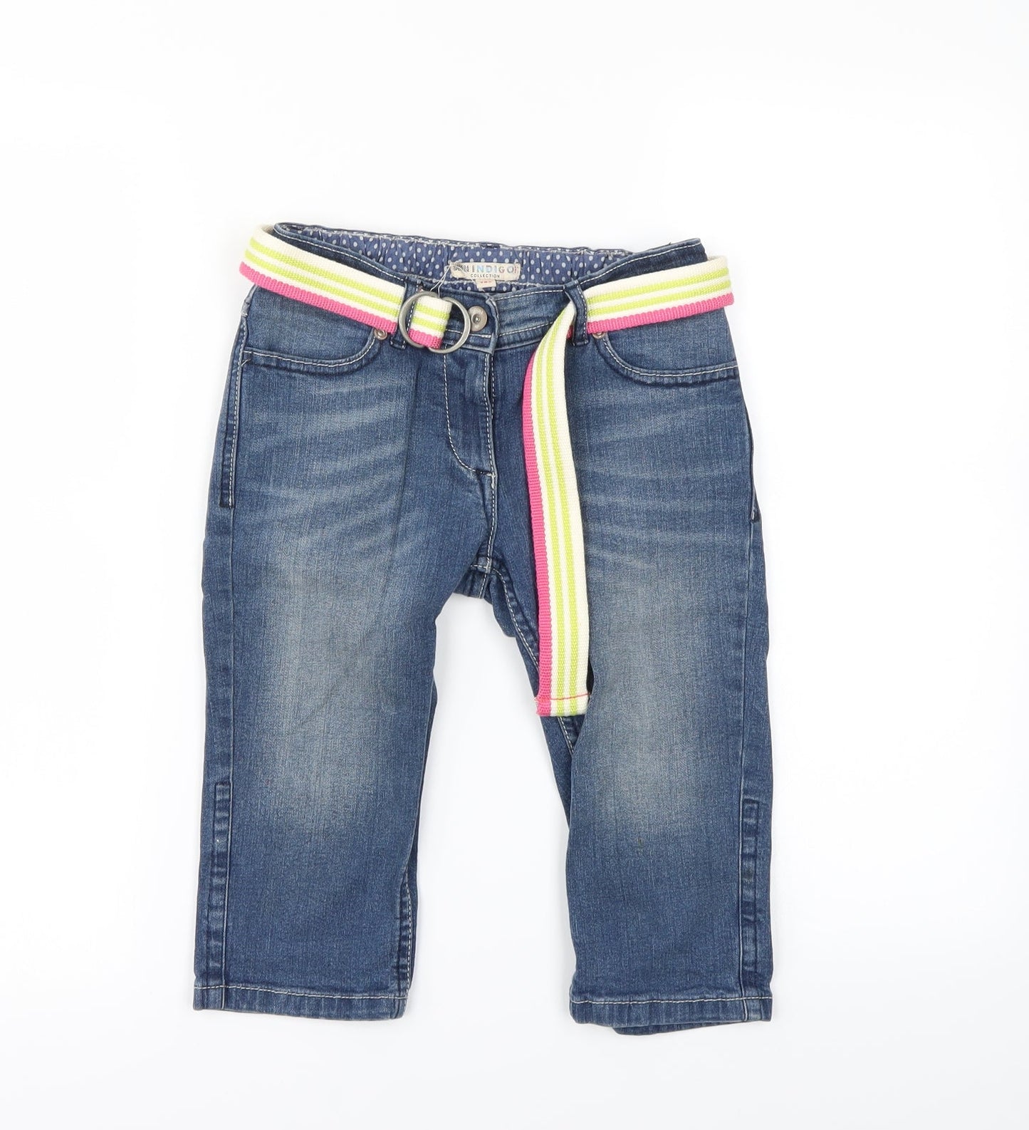 Indigo  Girls Blue   Straight Jeans Size 9 Years