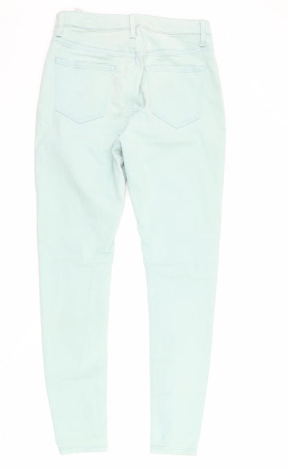 Womens UK Size 12 Marks and Spencer Regular Fit Skinny Blue Jeans