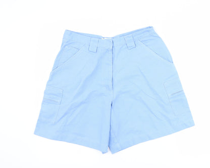 Joie de Vivre Womens Blue   Mom Shorts Size 32 in