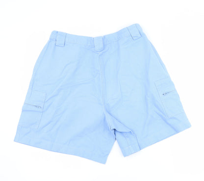 Joie de Vivre Womens Blue   Mom Shorts Size 32 in