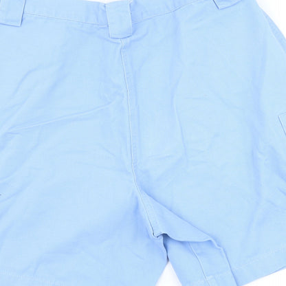 Joie de Vivre Womens Blue   Mom Shorts Size 32 in