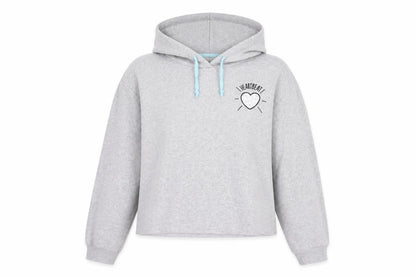 sugar dust Womens Grey   Pullover Hoodie Size L