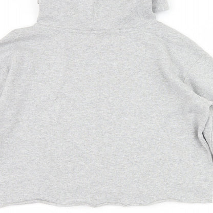 sugar dust Womens Grey   Pullover Hoodie Size L