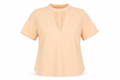 Womens UK Size 18 Boohoo Pink Basic Blouse