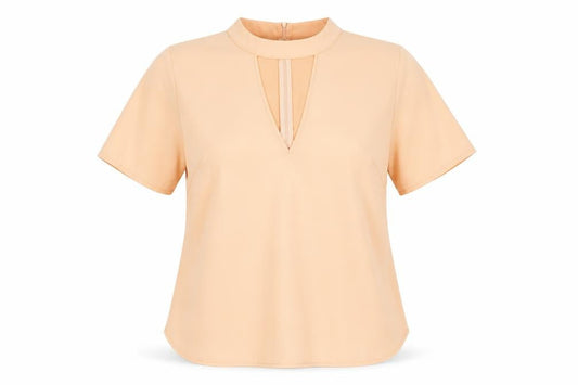 Womens UK Size 18 Boohoo Pink Basic Blouse