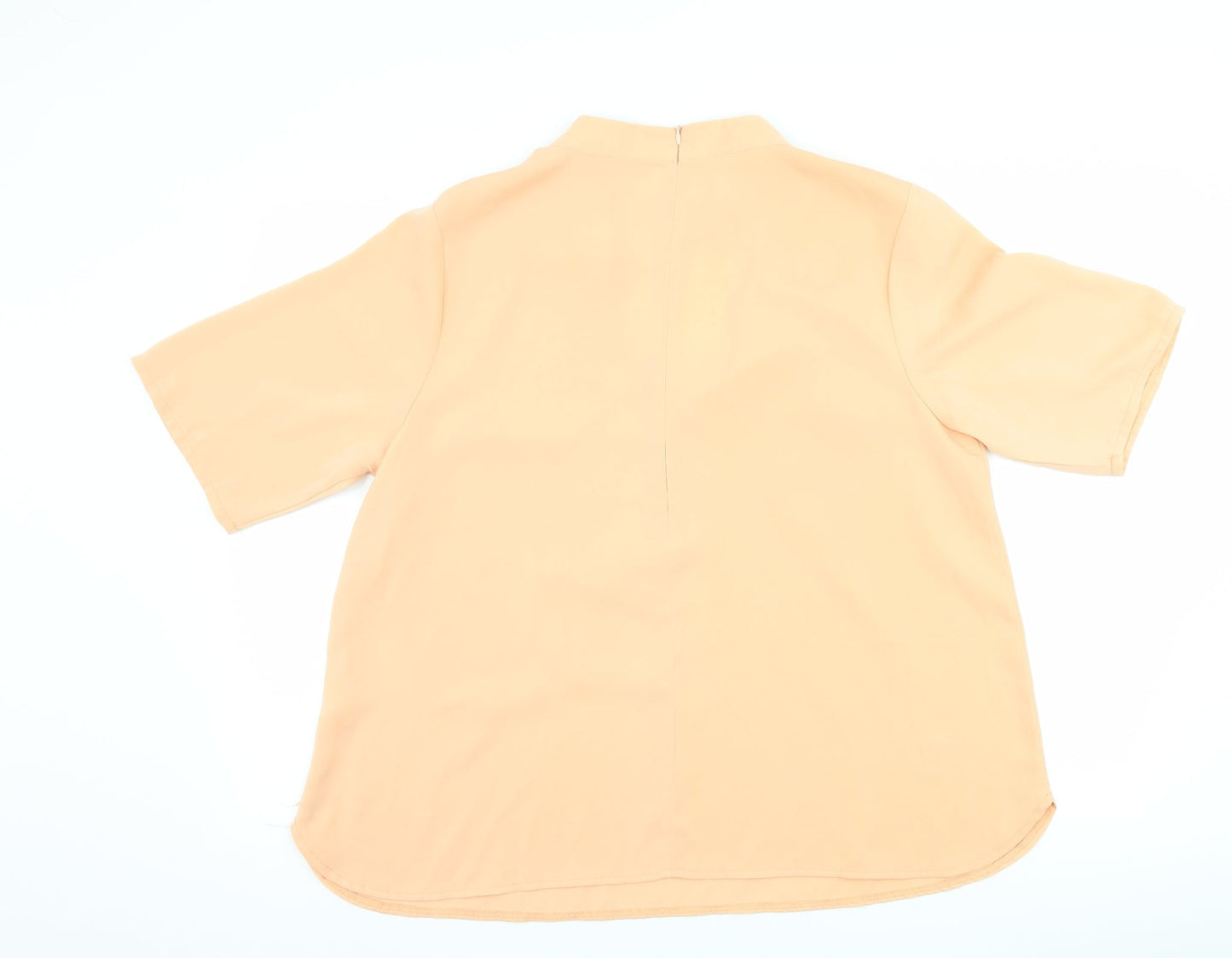 Womens UK Size 18 Boohoo Pink Basic Blouse