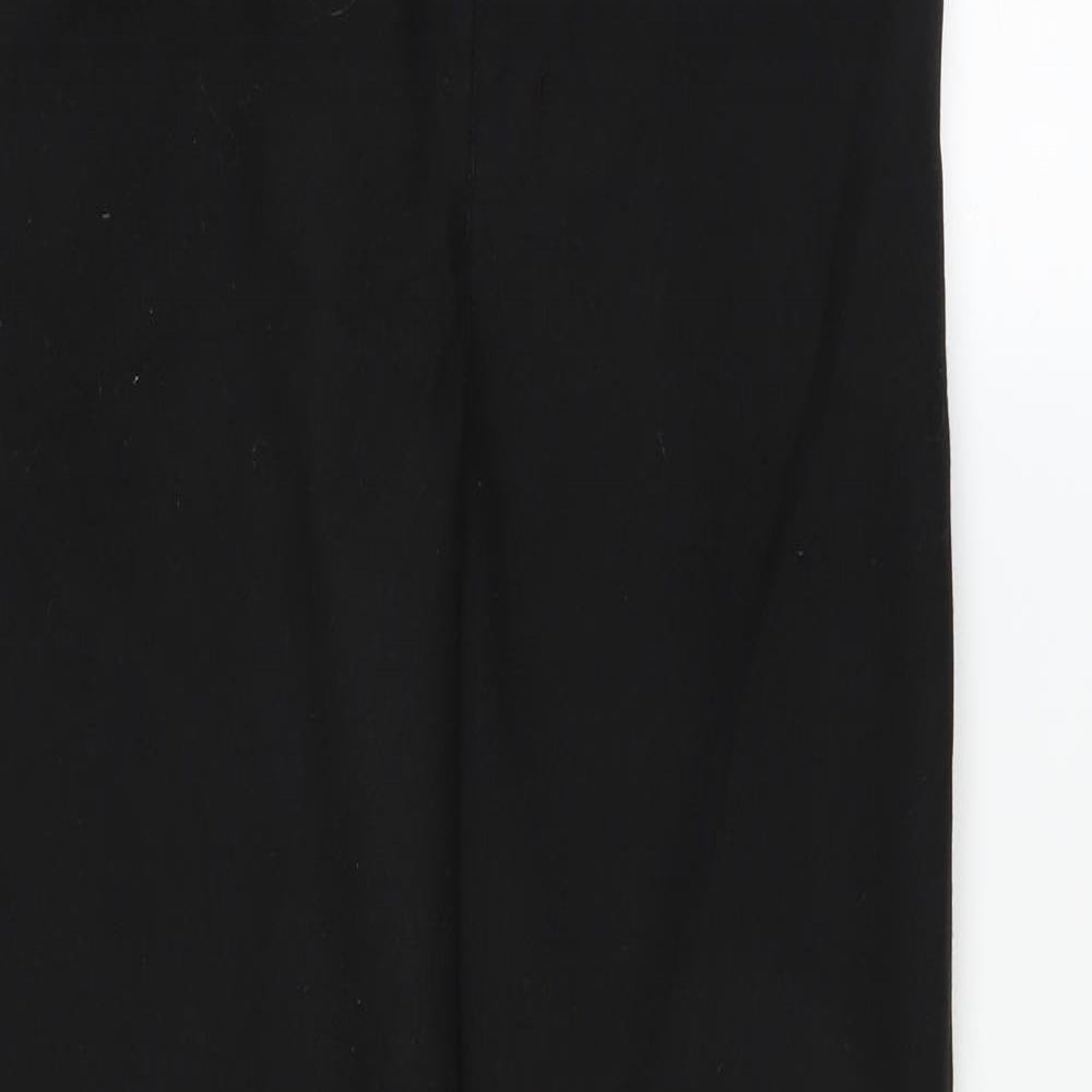 Marks and Spencer Girls Black   Chino Trousers Size 14-15 Years