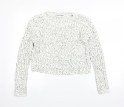 Jeffery rogers Womens White   Pullover Jumper Size M