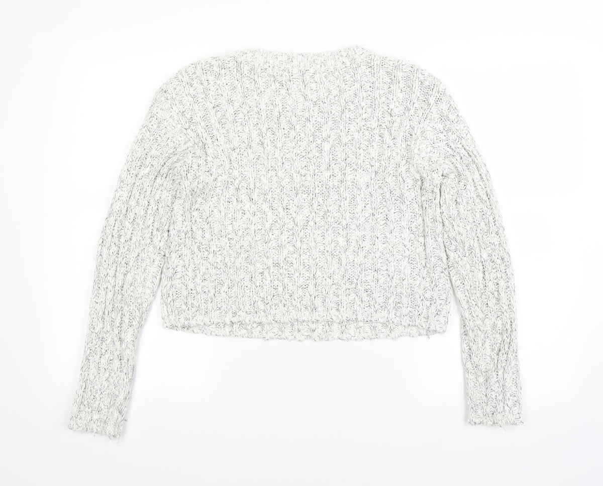 Jeffery rogers Womens White   Pullover Jumper Size M