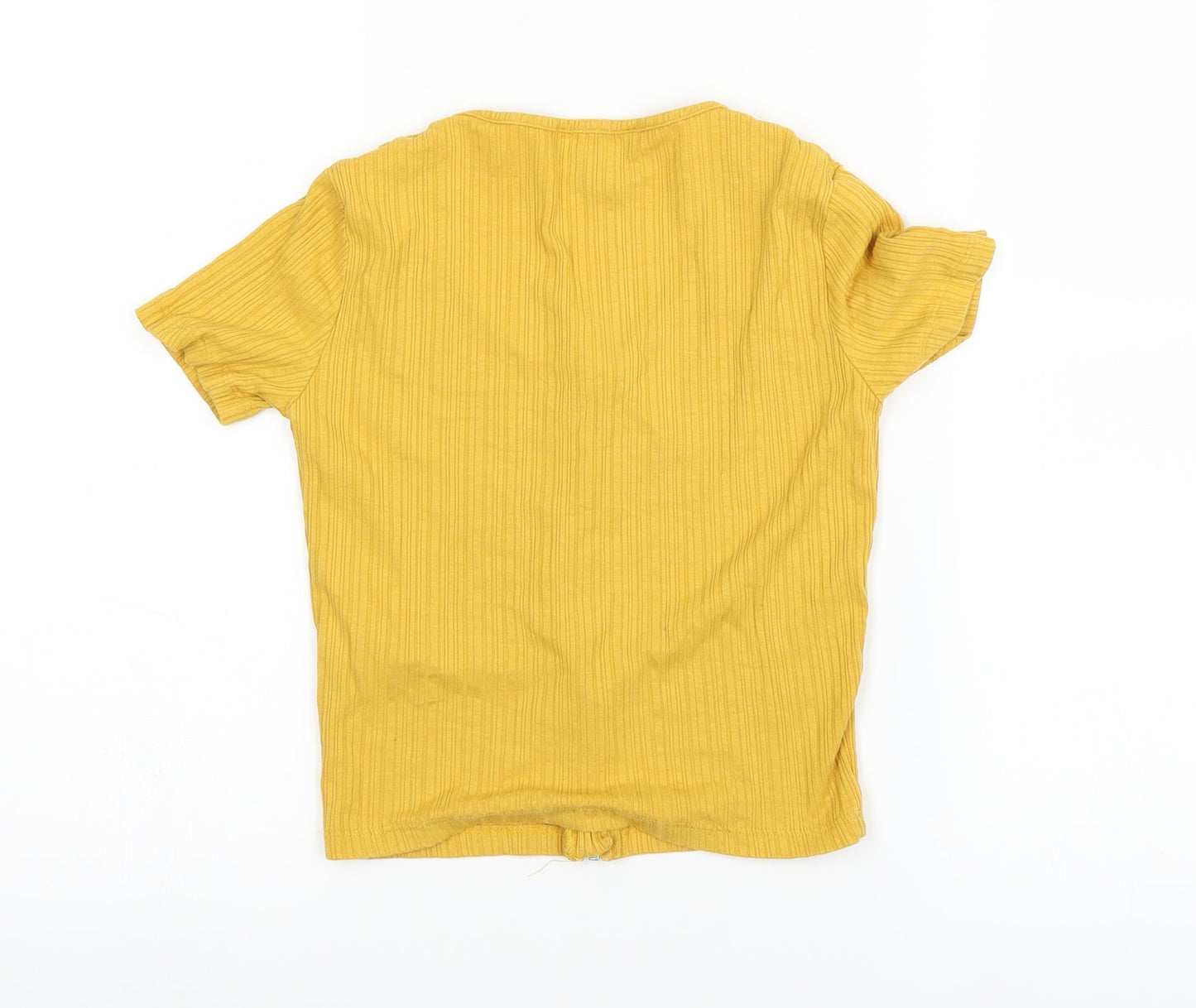 New Look Girls Yellow   Cardigan Jumper Size 12-13 Years