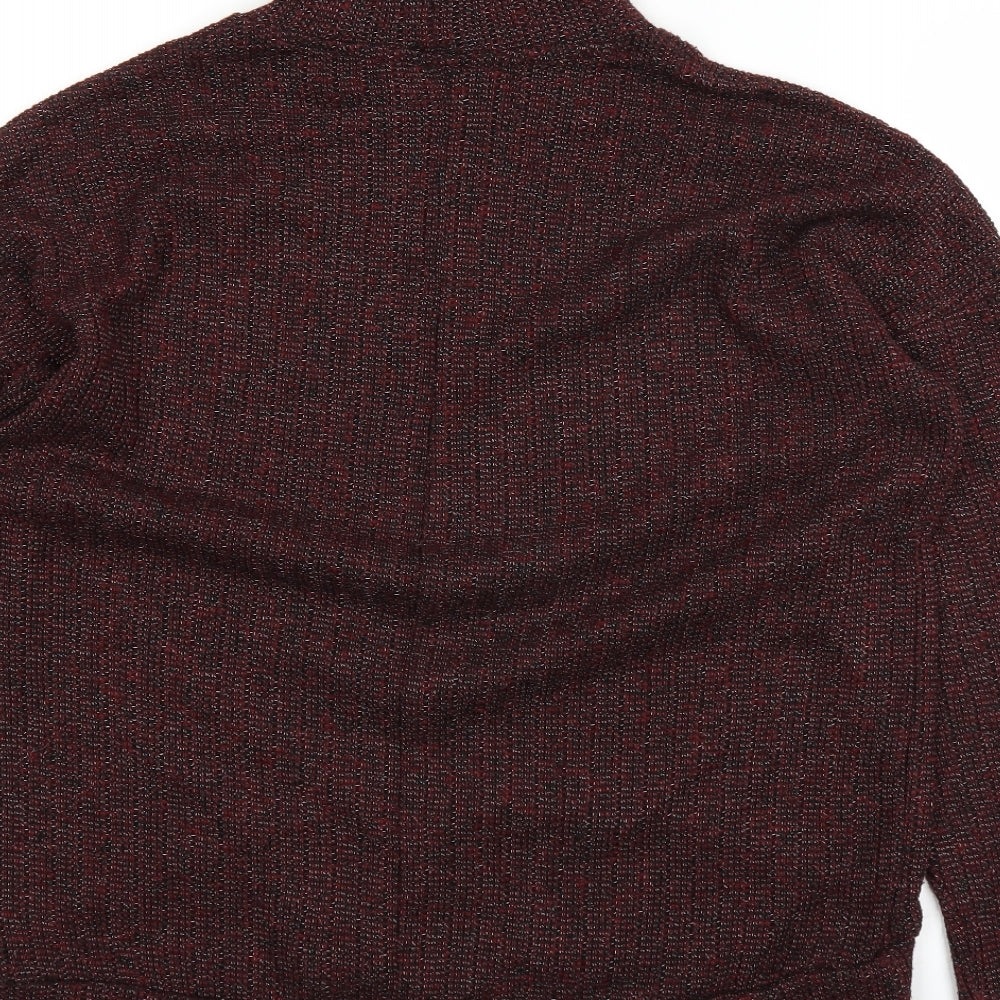Topshop Womens Red   Pullover Jumper Size 10
