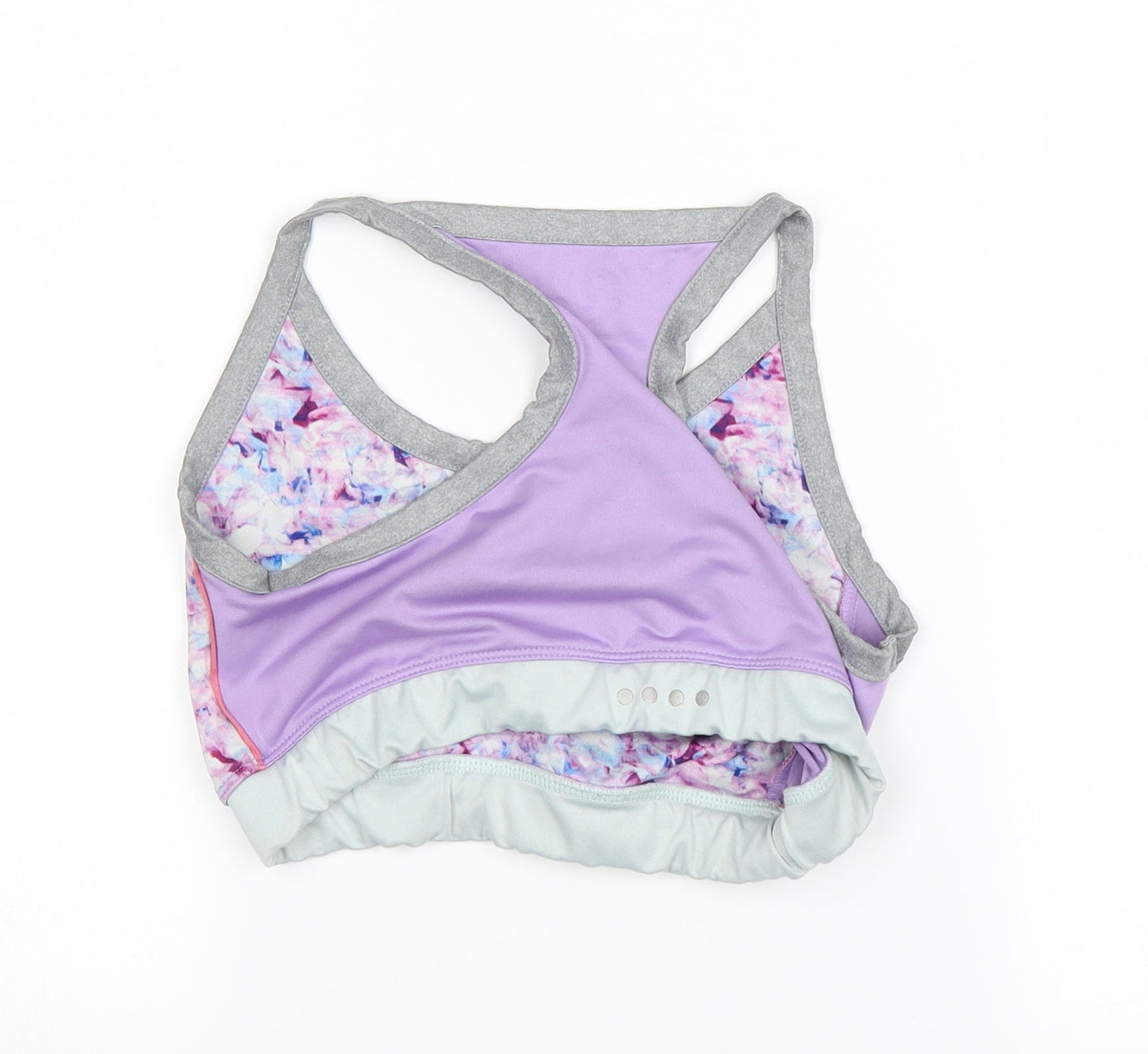 soulux Girls Purple   Cropped Tank Size 12-13 Years