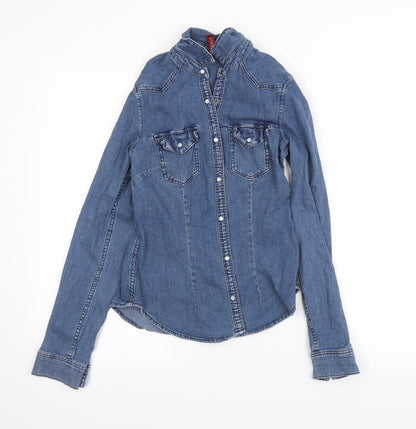 Womens UK Size 8 H&M Blue Jacket