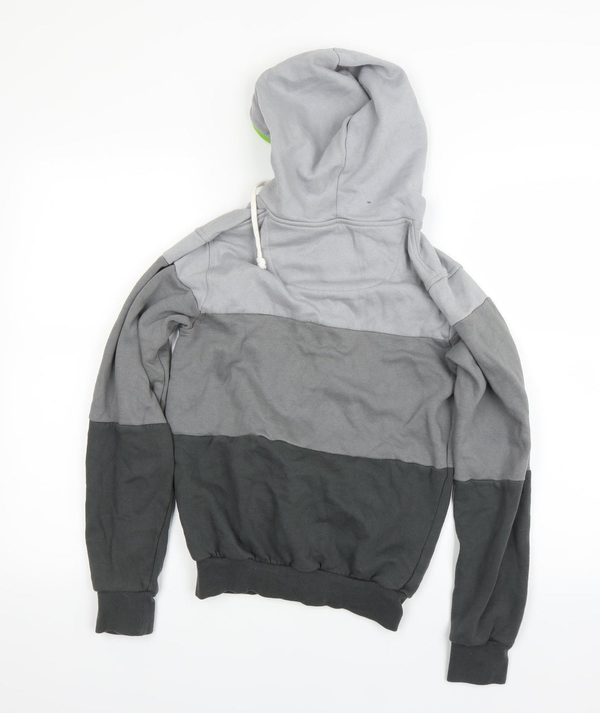 green Mens Grey   Pullover Hoodie Size XS
