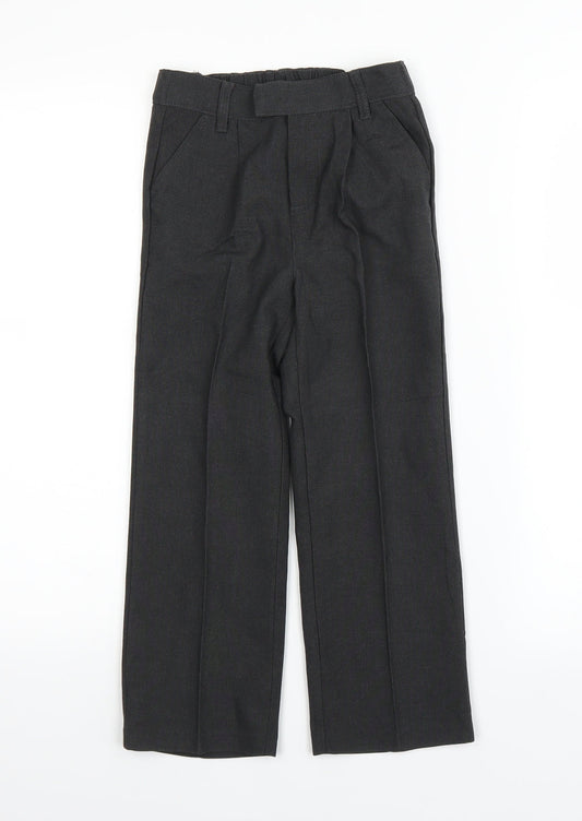 smart start Boys Grey   Dress Pants Trousers Size 5-6 Years