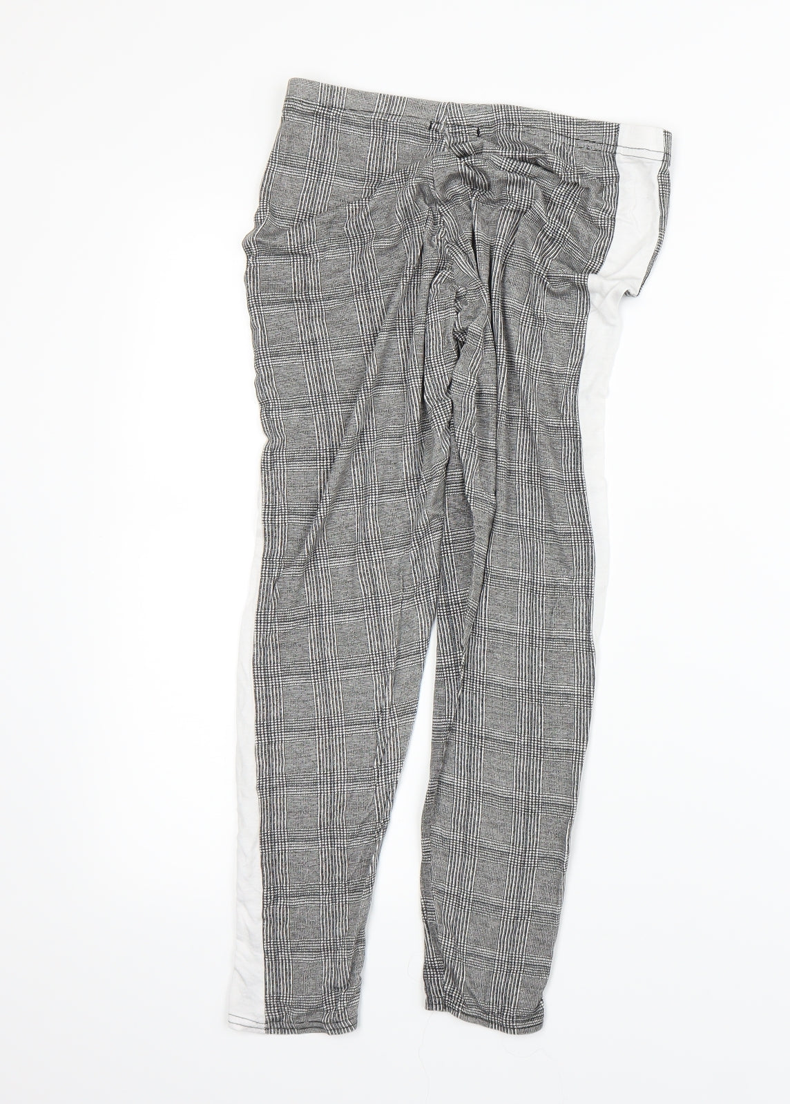 Womens UK Size 12 Boohoo Regular Fit  Black Trousers
