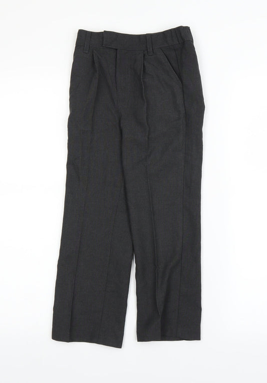 smart start Boys Grey   Dress Pants Trousers Size 5-6 Years