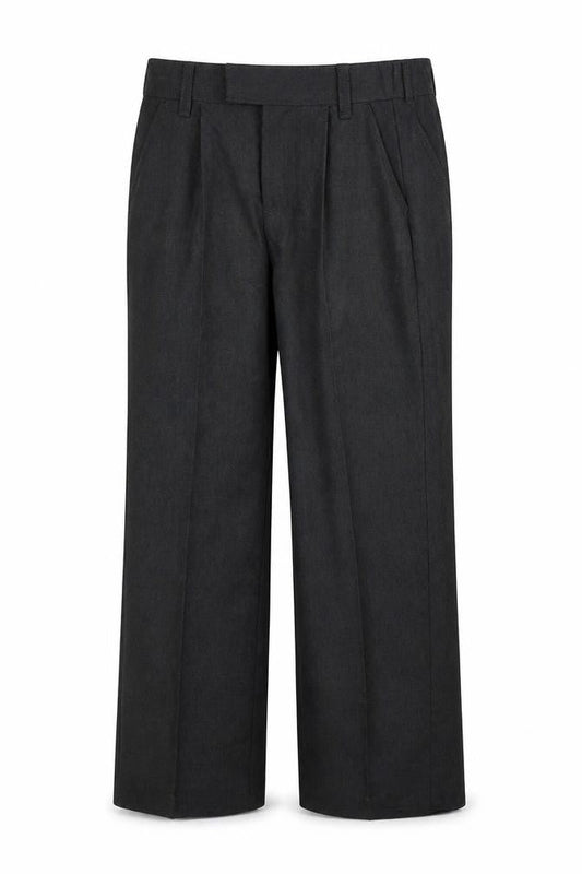 smart start Boys Grey   Dress Pants Trousers Size 5-6 Years