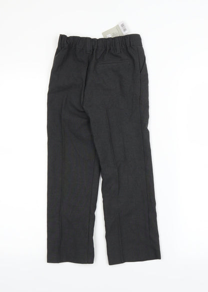 smart start Boys Grey   Dress Pants Trousers Size 5-6 Years