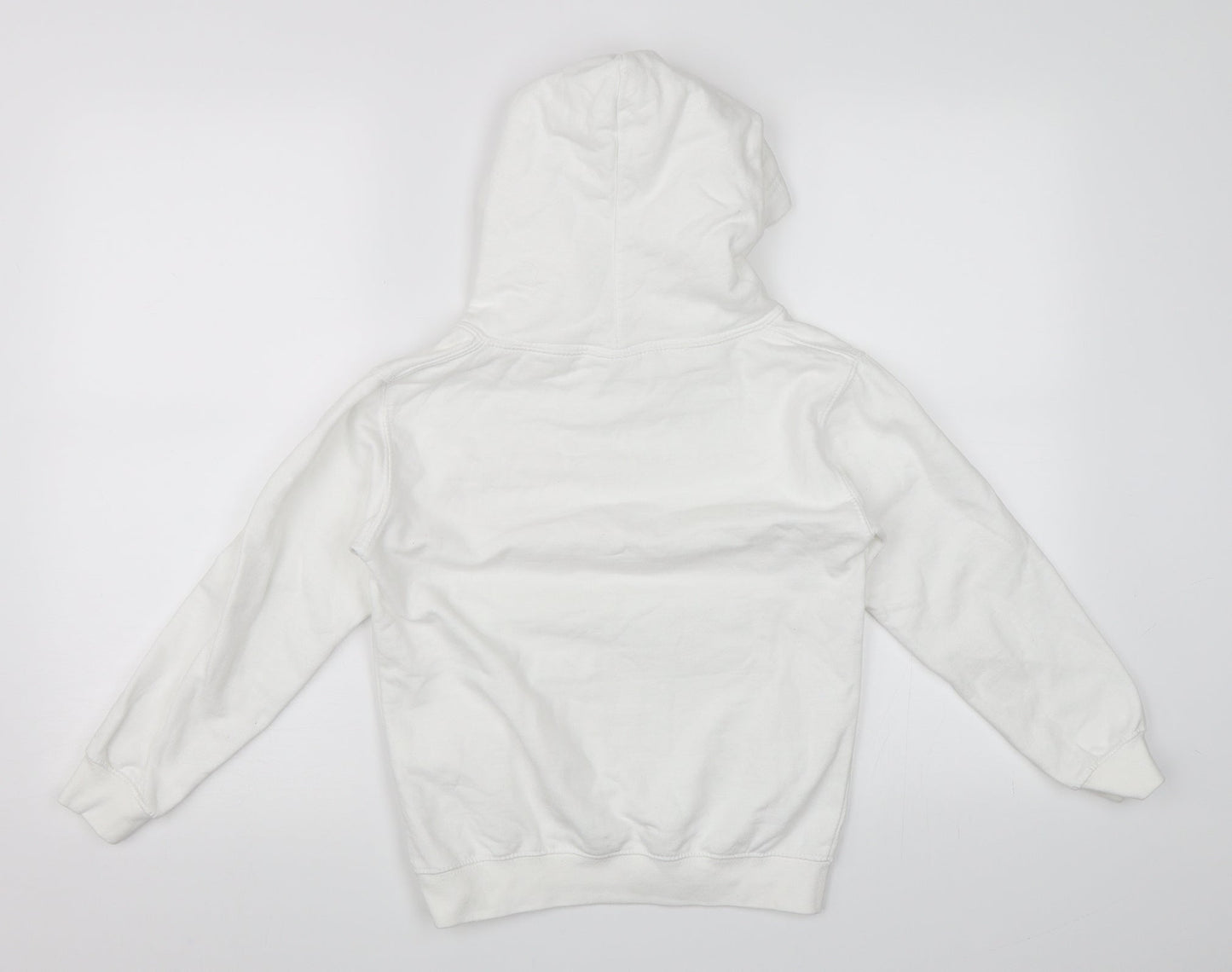 Just Hoods Girls White   Pullover Hoodie Size 7-8 Years  - Charli D'Amilio