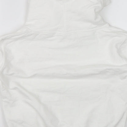Just Hoods Girls White   Pullover Hoodie Size 7-8 Years  - Charli D'Amilio