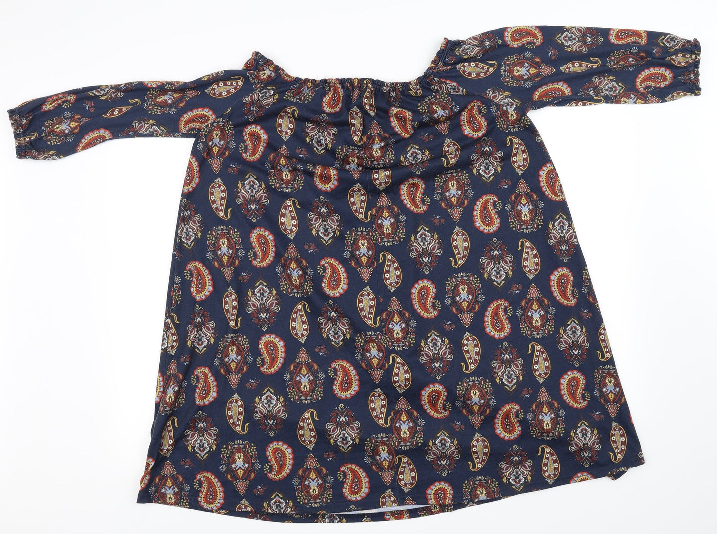 Womens UK Size 12 Simply Be Blue Basic Blouse