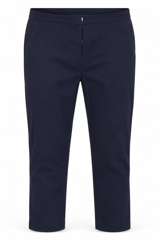 Mens UK Size 16 Atmosphere Regular Fit Chino Blue Trousers