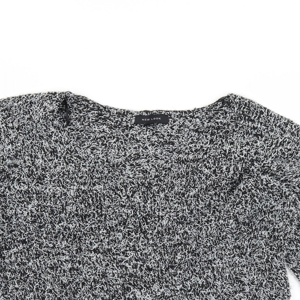 New Look Womens Black   Pullover Jumper Size 14