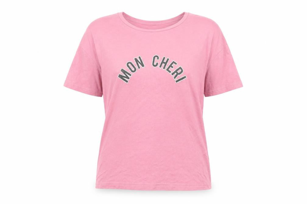 Womens UK Size S New Look Pink Basic T-Shirt