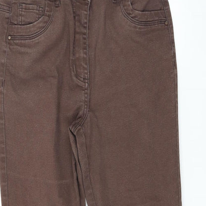 Le Bon Marché Womens Brown   Straight Jeans Size 12 L26 in