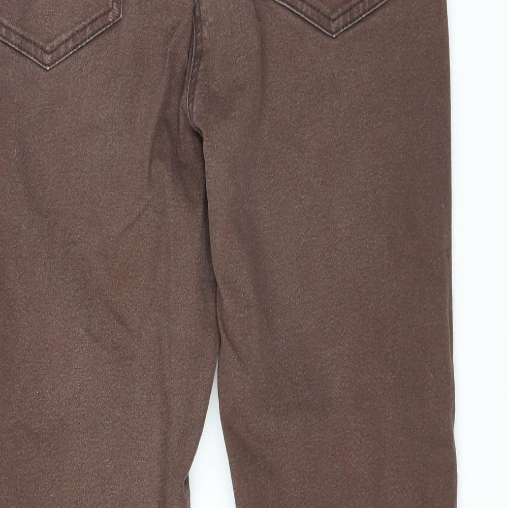 Le Bon Marché Womens Brown   Straight Jeans Size 12 L26 in