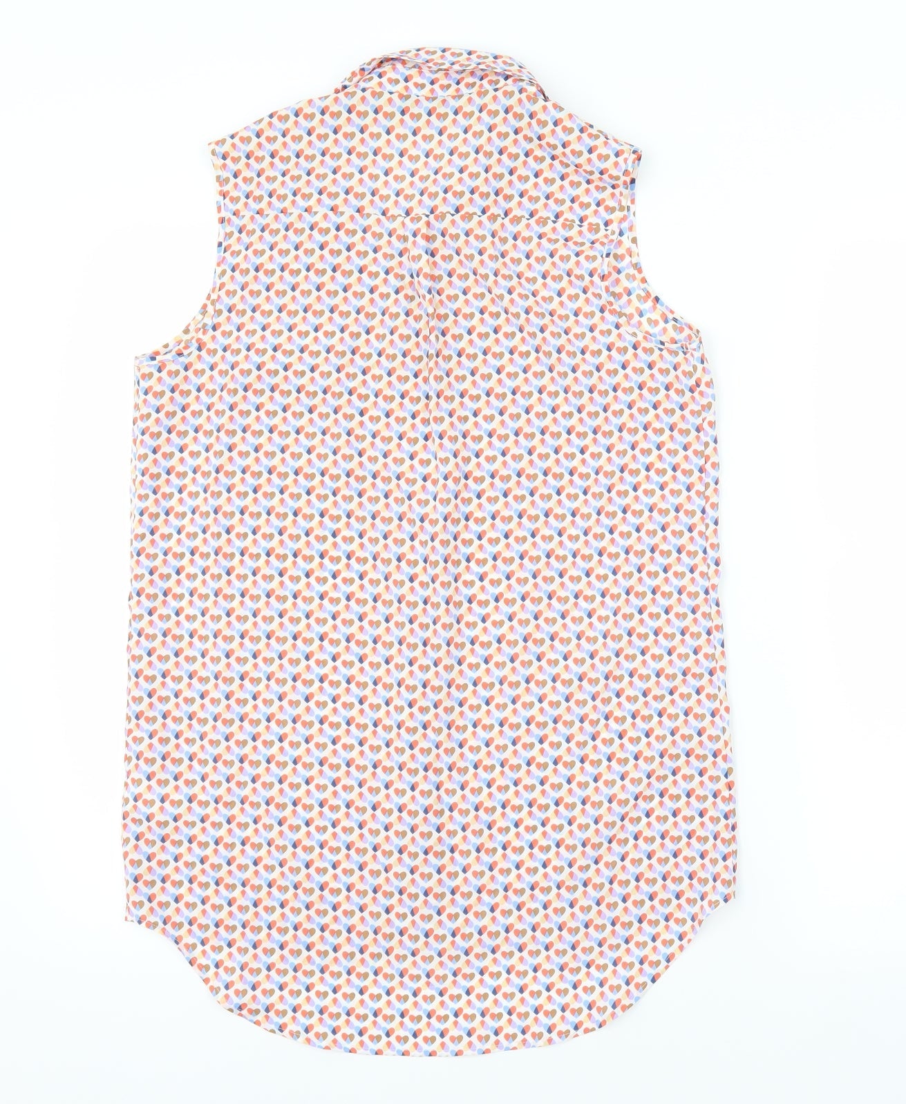Womens UK Size 8 NEXT Pink Basic Blouse