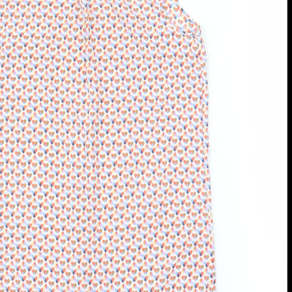Womens UK Size 8 NEXT Pink Basic Blouse