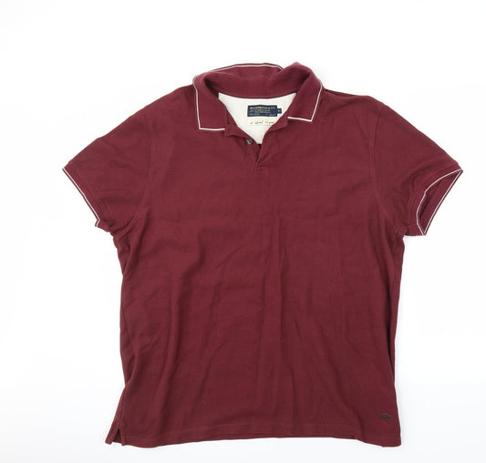 Hammond & CO Mens Red    Polo Size XL