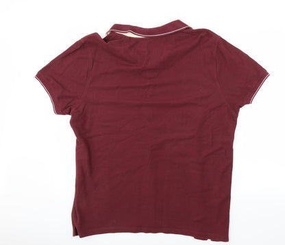 Hammond & CO Mens Red    Polo Size XL