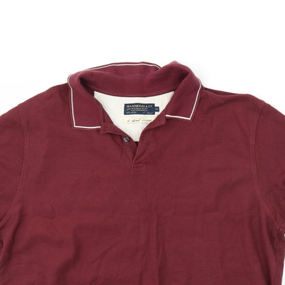 Hammond & CO Mens Red    Polo Size XL